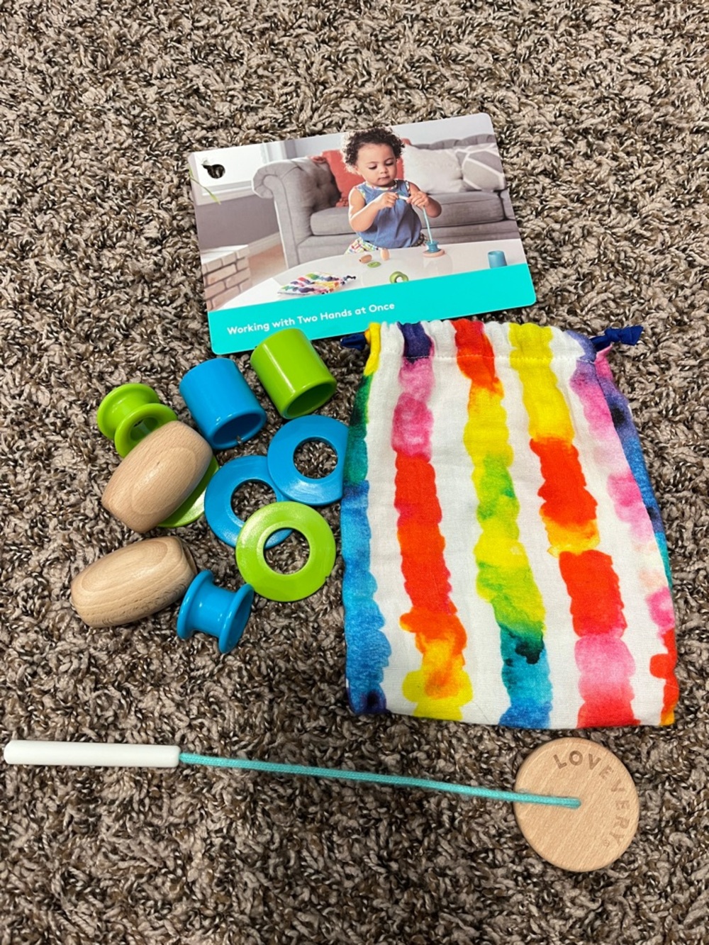 LOVEVERY Threadable Bead Kit & Bag